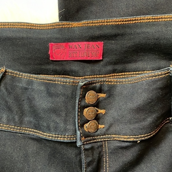 WAX Jean Dark Wash Skinny Jeans - Picture 4 of 9